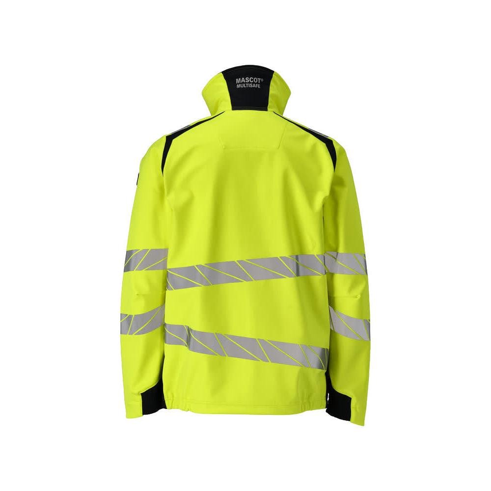 Softshell jack Softshell jack Multisafe, signalisatie geel/zwart-blauw
