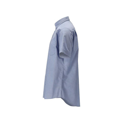 Shirt, korte mouwen, moderne pasvorm, stretch, lichtblauw