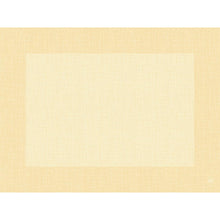 Ein rechteckiger beiger Urkundenhintergrund mit Kreuzschraffur und dunklerem Rand - ideal für die Überreichung von Auszeichnungen im Zusammenhang mit Bio-Dunicel-Sets 30x40 Linnea cream von Duni GmbH (hochwertige Tischsets, Packung à 100 Stück). Die Mitte ist frei für Ihren Text.