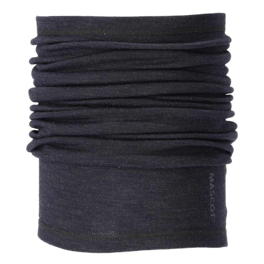 Nekwarmer, wollen nekwarmer Multisafe maat ONE, zwart-blauw | Pak (1 stuk)