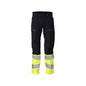 Broek, kniezakken, ULTIMATE STRETCH broek Multisafe, zwart blauw/fluo geel