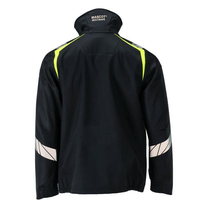 Softshell jack Multisafe softshell jack, zwart blauw/fluo geel