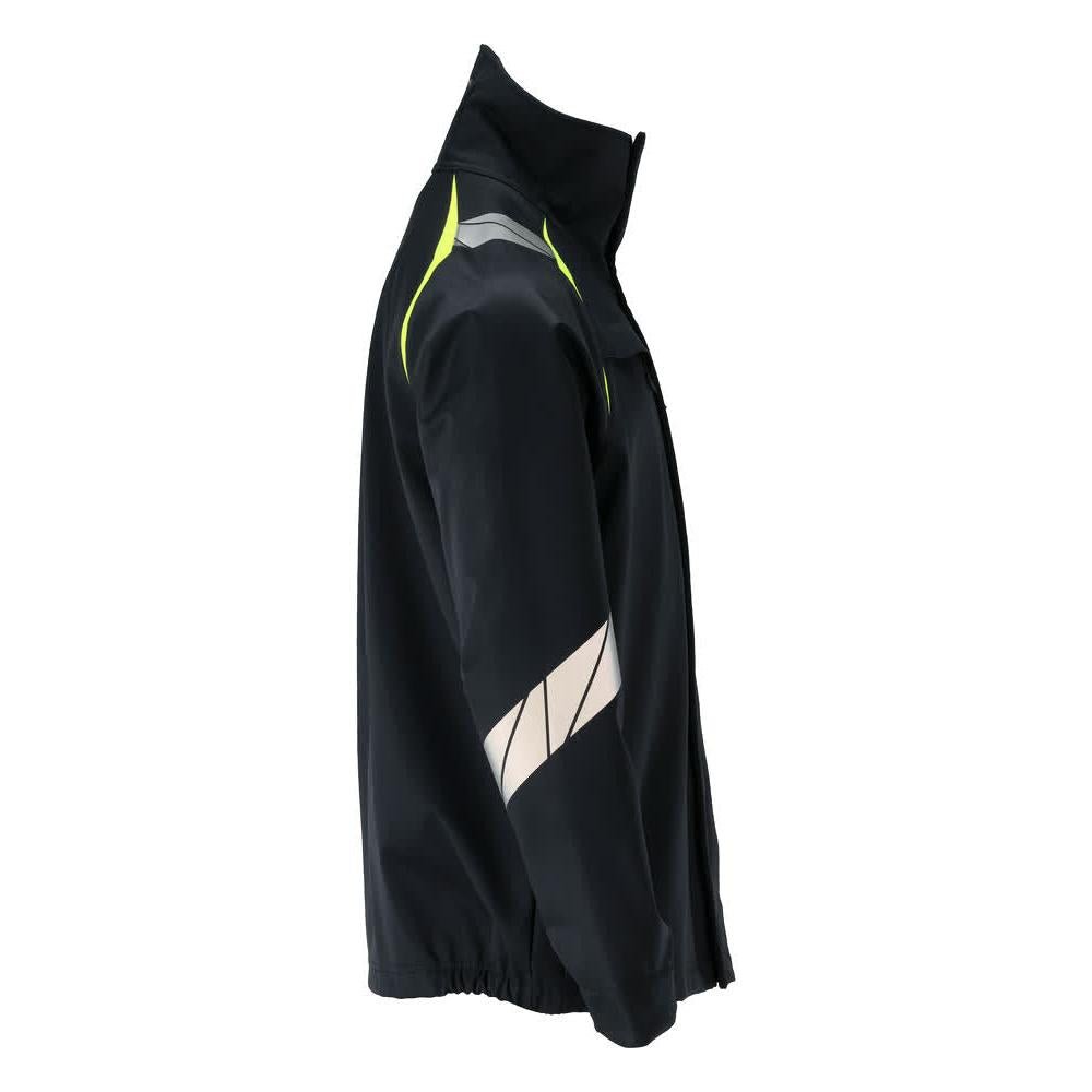 Softshell jack Multisafe softshell jack, zwart blauw/fluo geel