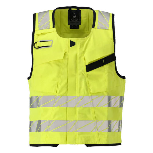 Gereedschapsvest Gereedschapsvest Multisafe, signalisatie geel/zwart-blauw