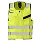 Gereedschapsvest Gereedschapsvest Multisafe, signalisatie geel/zwart-blauw