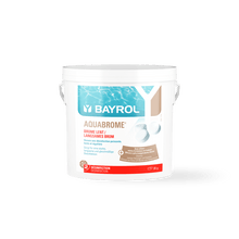 BAYROL Aquabrome® broomtabletten 5 kg emmer voor de permanente desinfectie van zwembaden