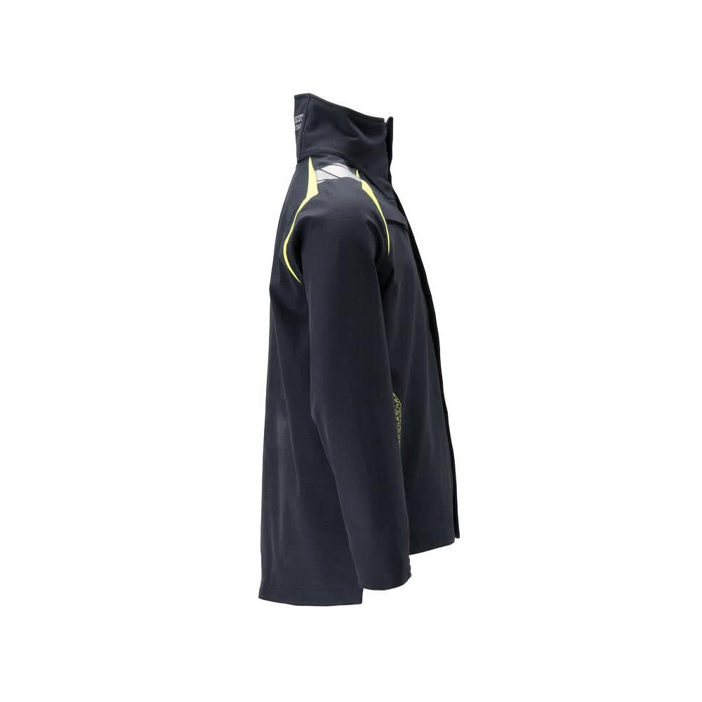 Hard Shell Jacket Jack Multisafe, zwart blauw/fluo geel