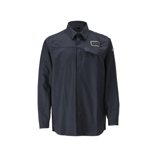 Multisafe shirt, zwart-blauw