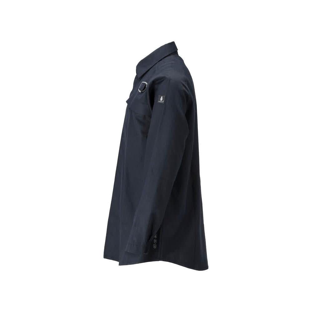 Multisafe shirt, zwart-blauw