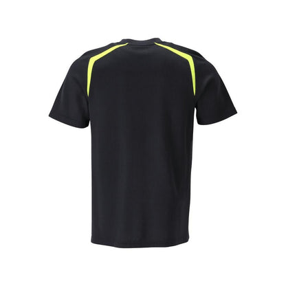T-shirt, modern fit T-shirt Multisafe, zwart blauw/fluo geel