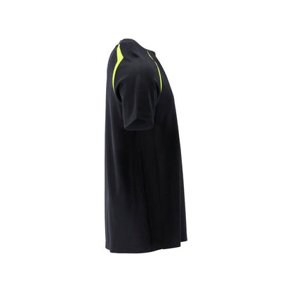 T-shirt, modern fit T-shirt Multisafe, zwart blauw/fluo geel