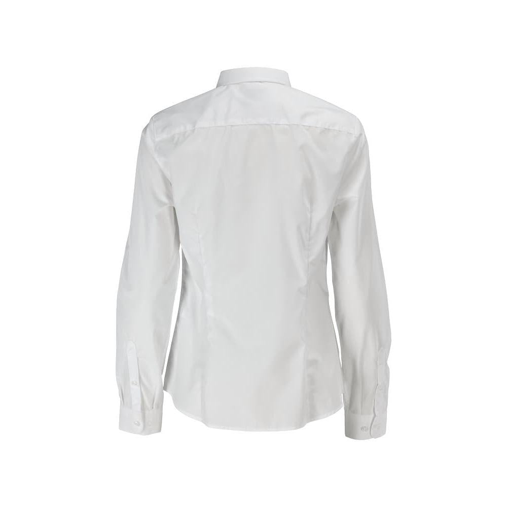 Overhemd, damesblouse met klassieke damespasvorm