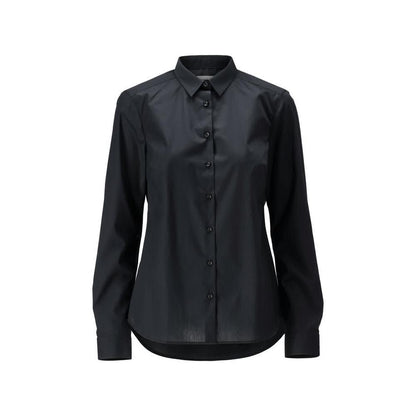 Overhemd, damesblouse met klassieke damespasvorm