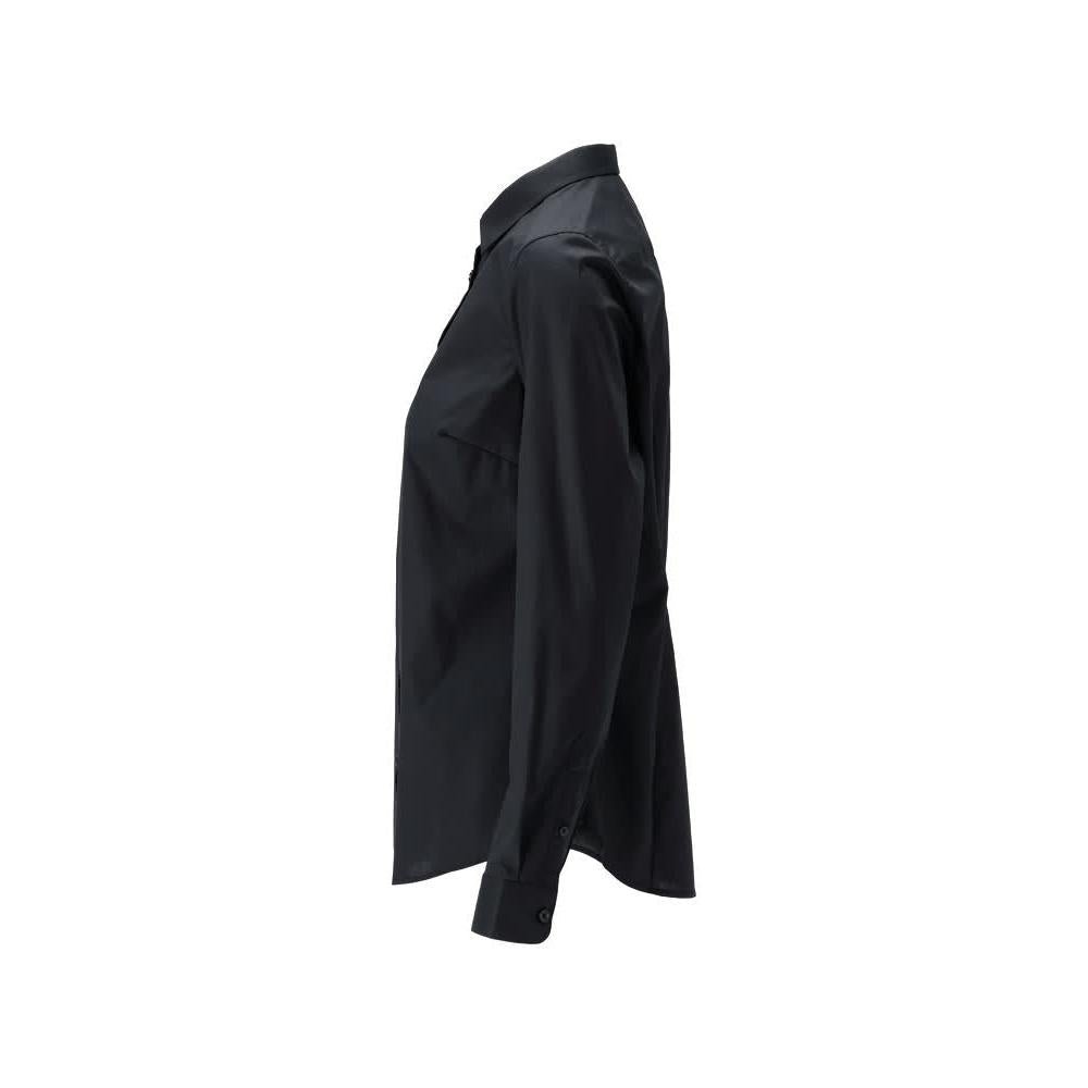 Overhemd, damesblouse met klassieke damespasvorm