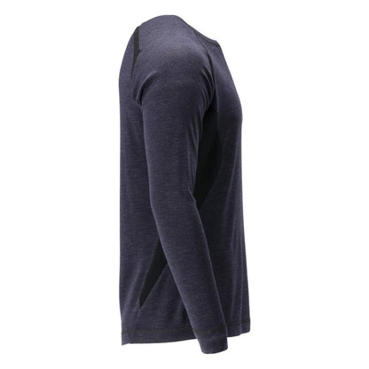 Functioneel ondershirt, wollen ondershirt Multisafe, zwart-blauw