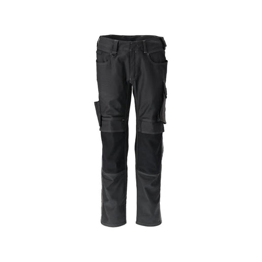 Broek met kniezakken, katoen+ broek