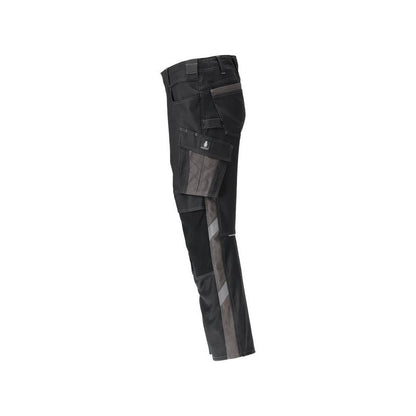 Broek met kniezakken, katoen+ broek