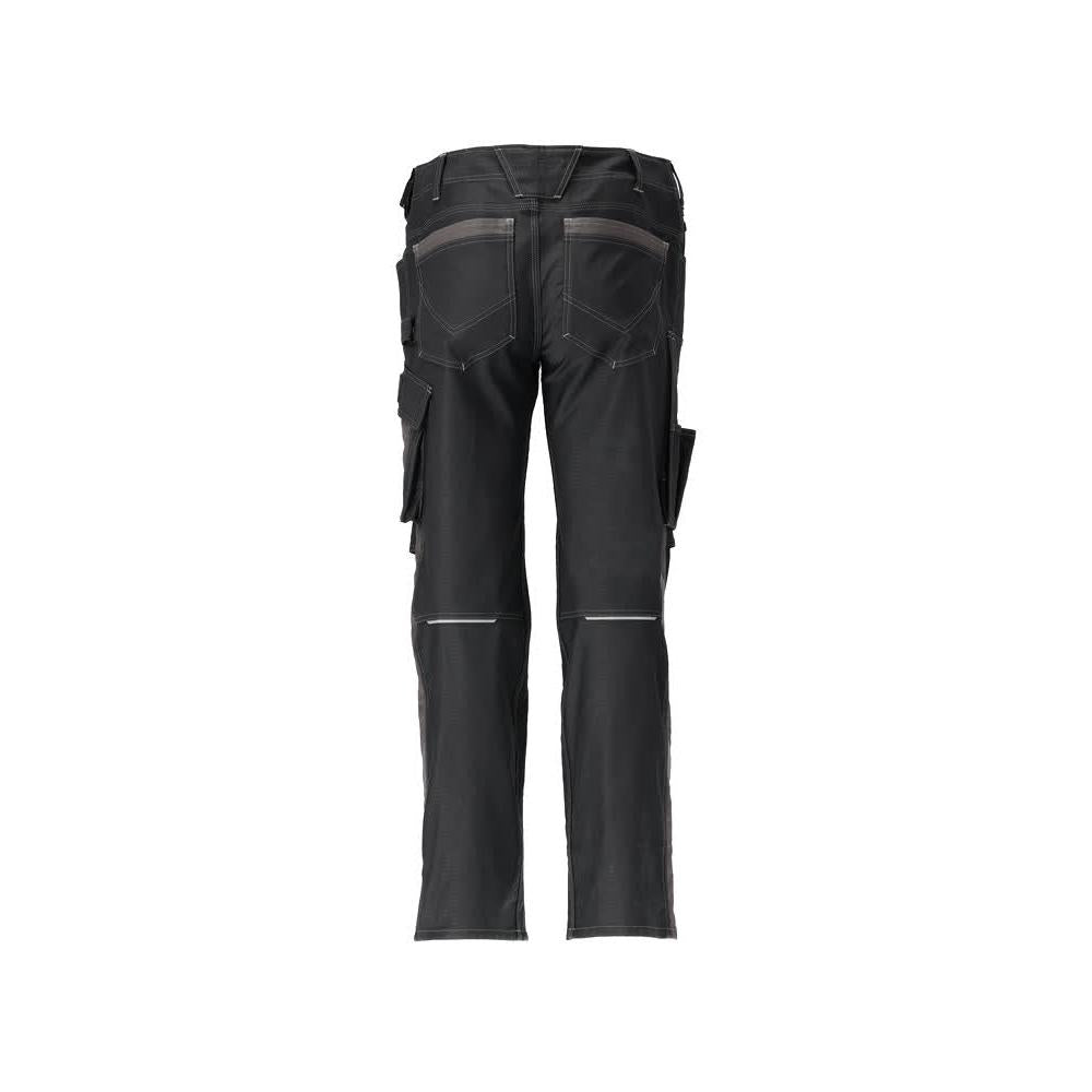 Broek met kniezakken, katoen+ broek
