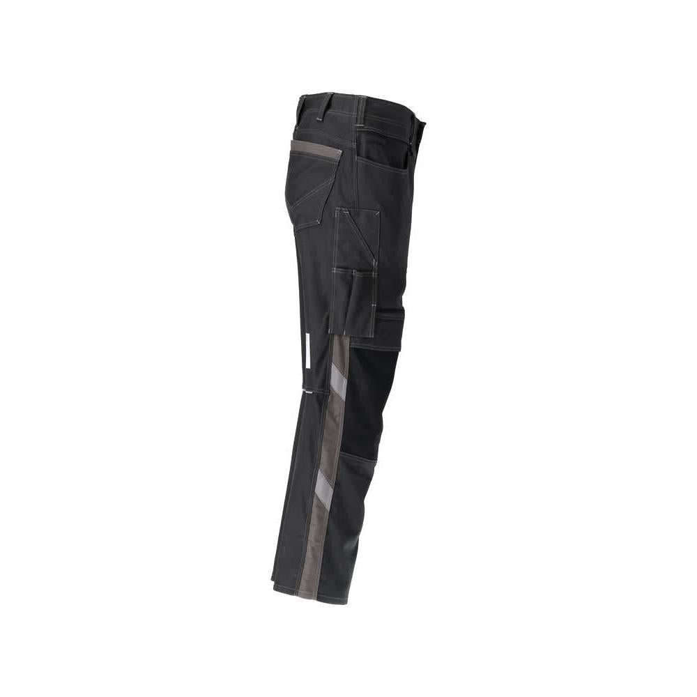 Broek met kniezakken, katoen+ broek