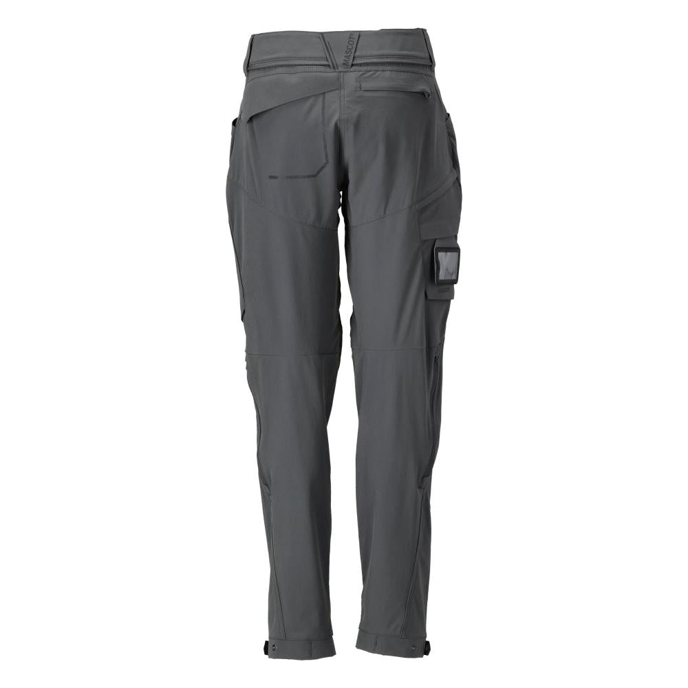 Functionele broek, stretch, damespasvormbroek, antracietgrijs