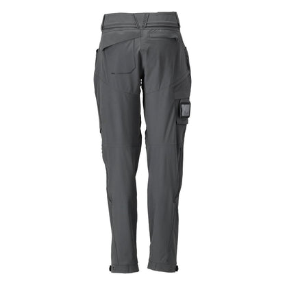 Functionele broek, stretch, damespasvormbroek, antracietgrijs