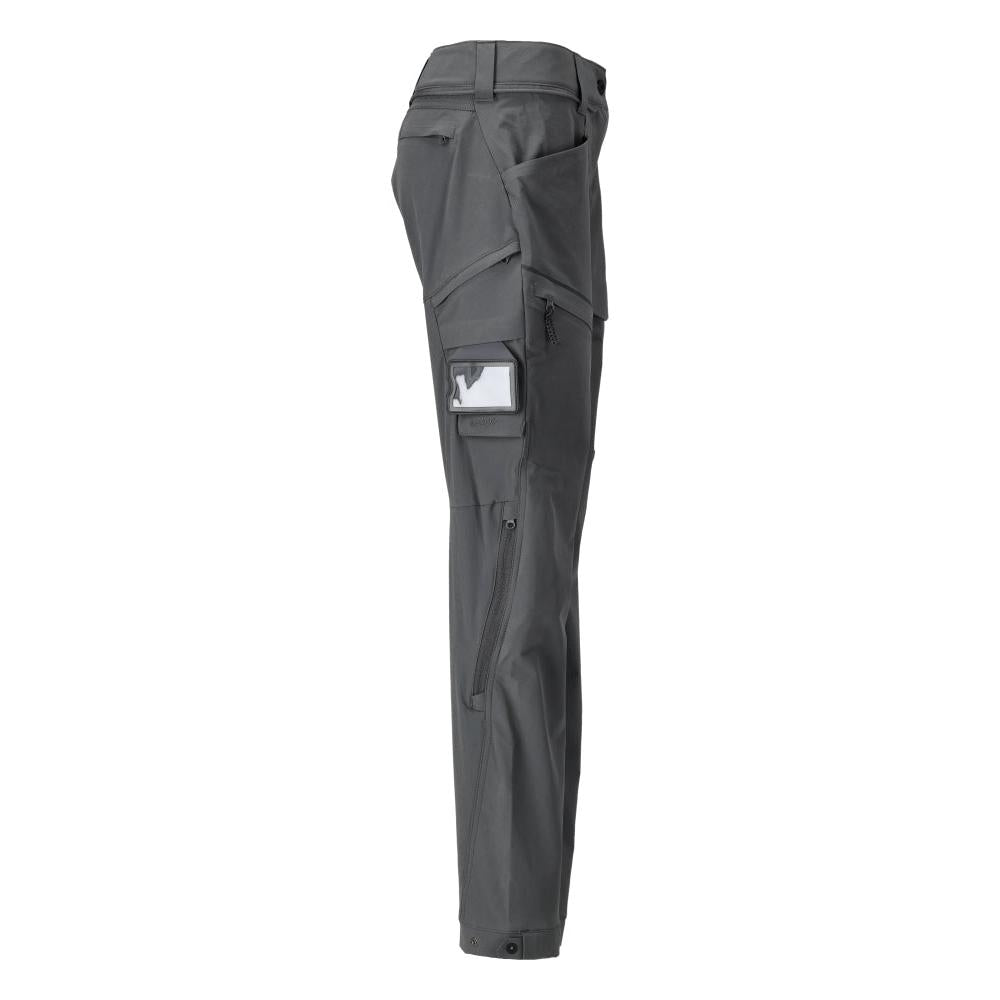 Functionele broek, stretch, damespasvormbroek, antracietgrijs