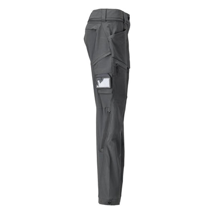 Functionele broek, stretch, damespasvormbroek, antracietgrijs