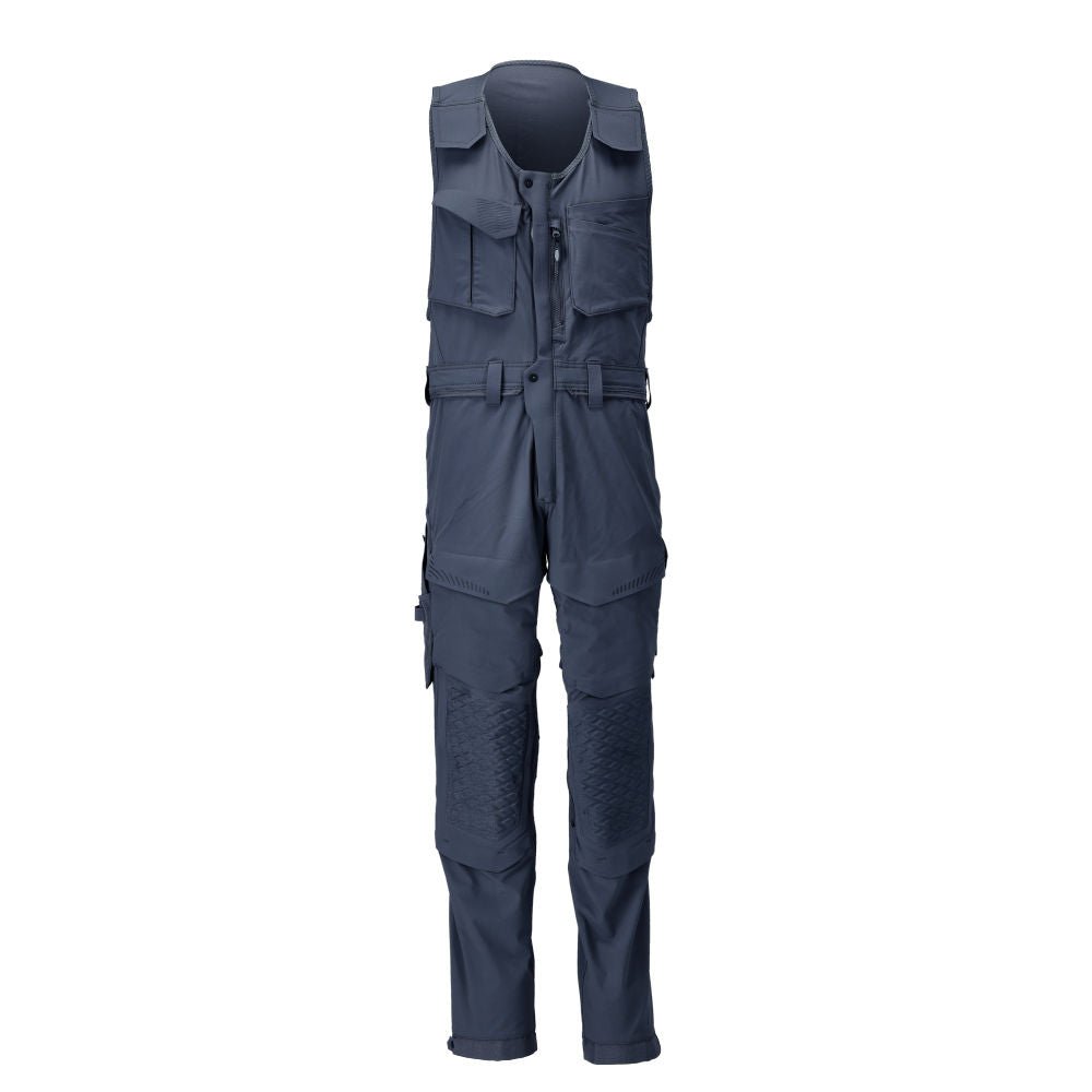Combibroek met kniezakken, stretchcombinatiebroek