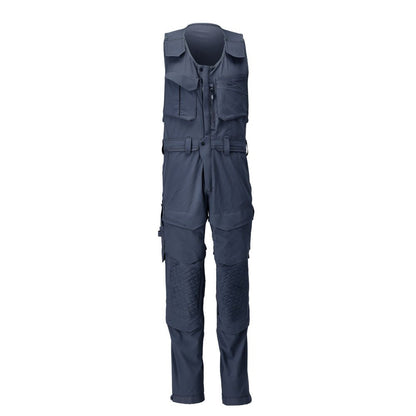 Combibroek met kniezakken, stretchcombinatiebroek