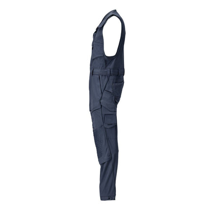 Combibroek met kniezakken, stretchcombinatiebroek
