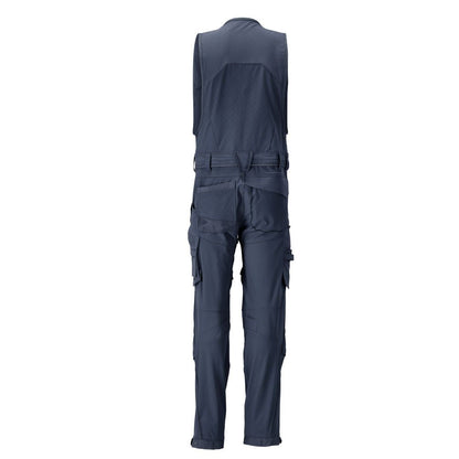 Combibroek met kniezakken, stretchcombinatiebroek