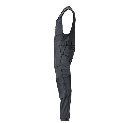 Combibroek met kniezakken, stretchcombinatiebroek