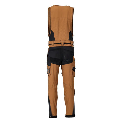 Combibroek met kniezakken, stretchcombinatiebroek