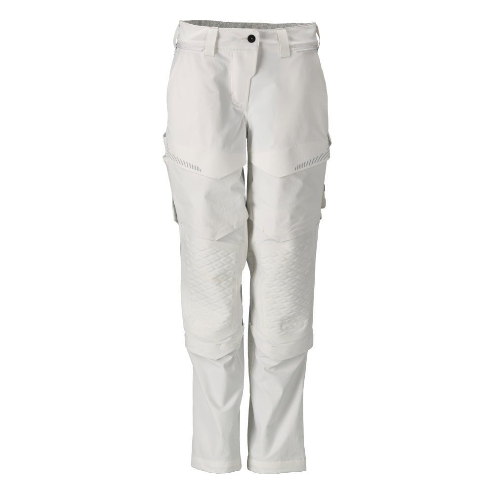 Broek met kniezakken, dames, schildersbroek