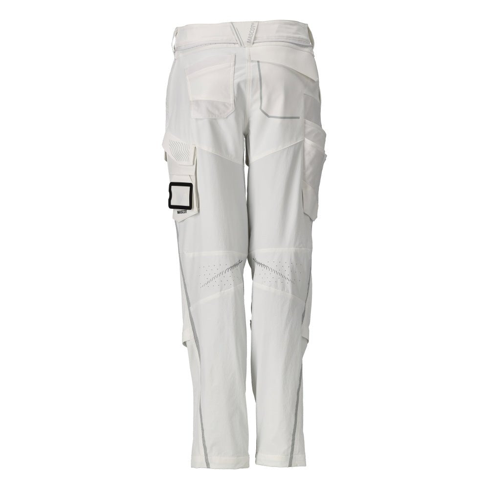 Broek met kniezakken, dames, schildersbroek