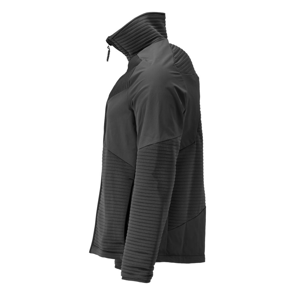Fleecetrui met ritssluiting, voering van microfleece jack