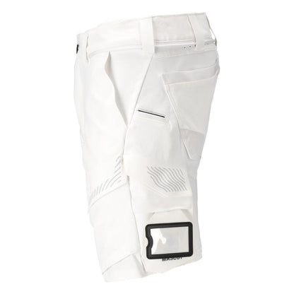 Shorts, stretch, lichtgewicht shorts, wit