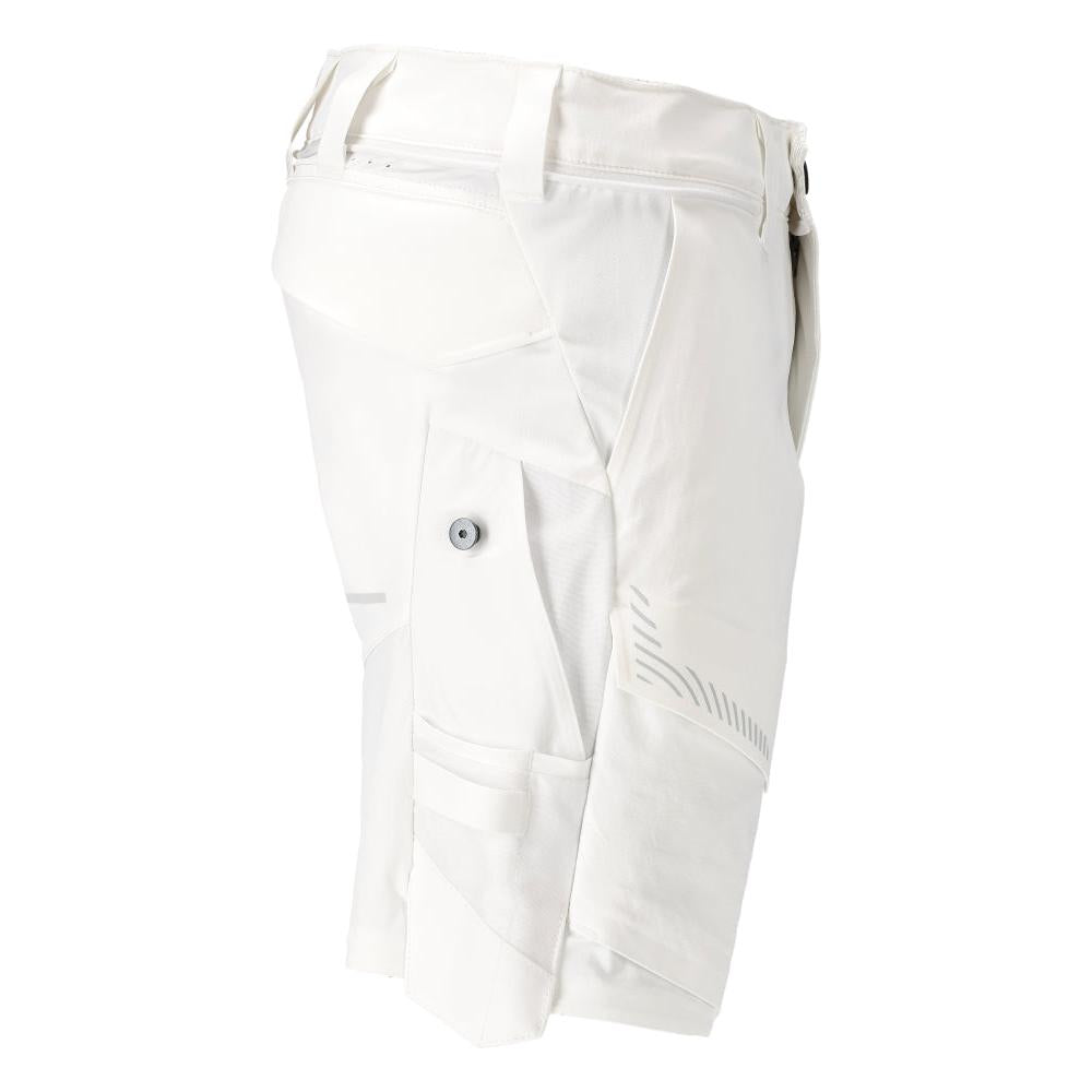 Shorts, stretch, lichtgewicht shorts, wit