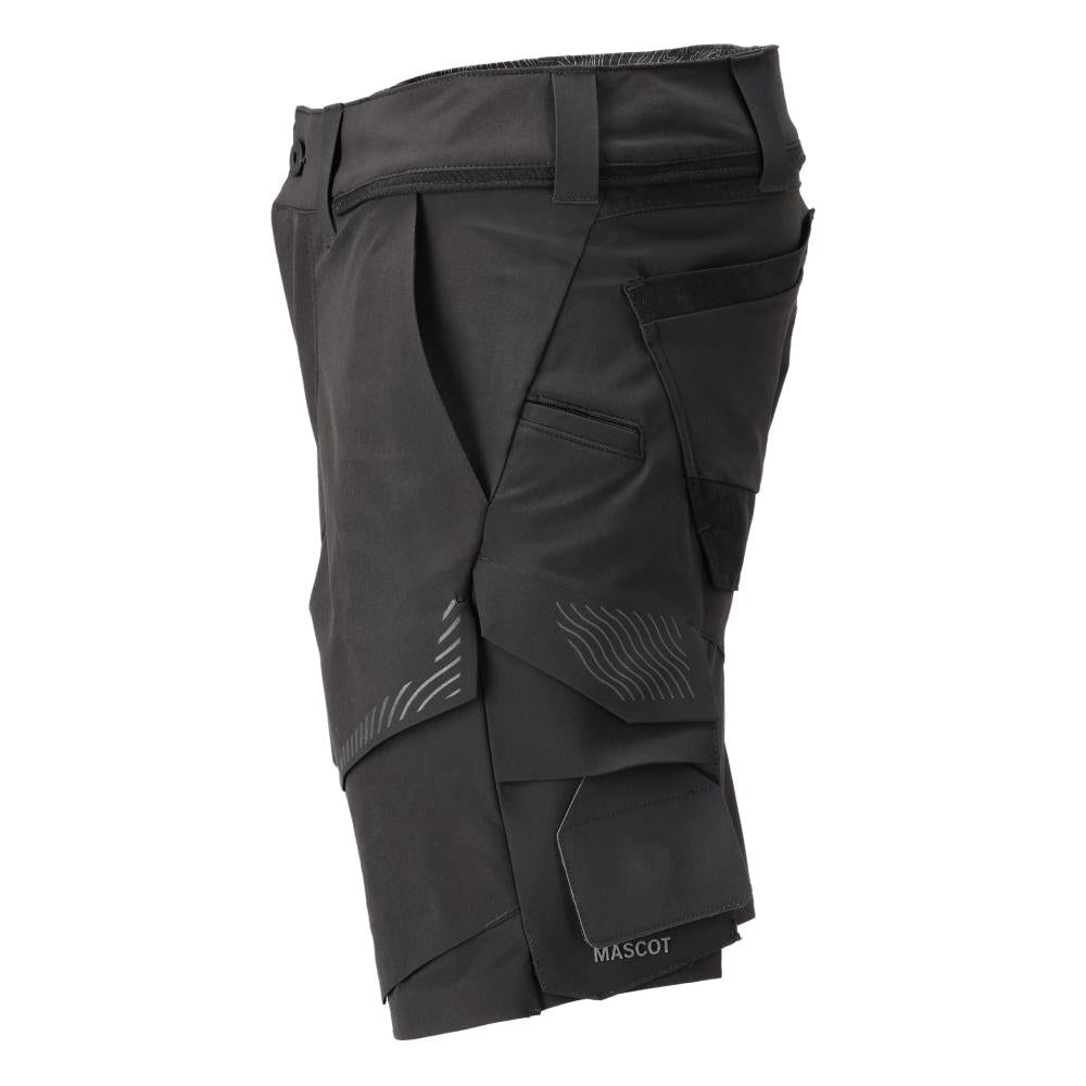 Shorts, stretch, lichtgewicht shorts, zwart