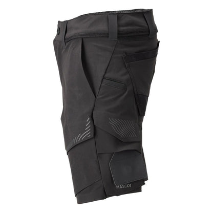 Shorts, stretch, lichtgewicht shorts, zwart