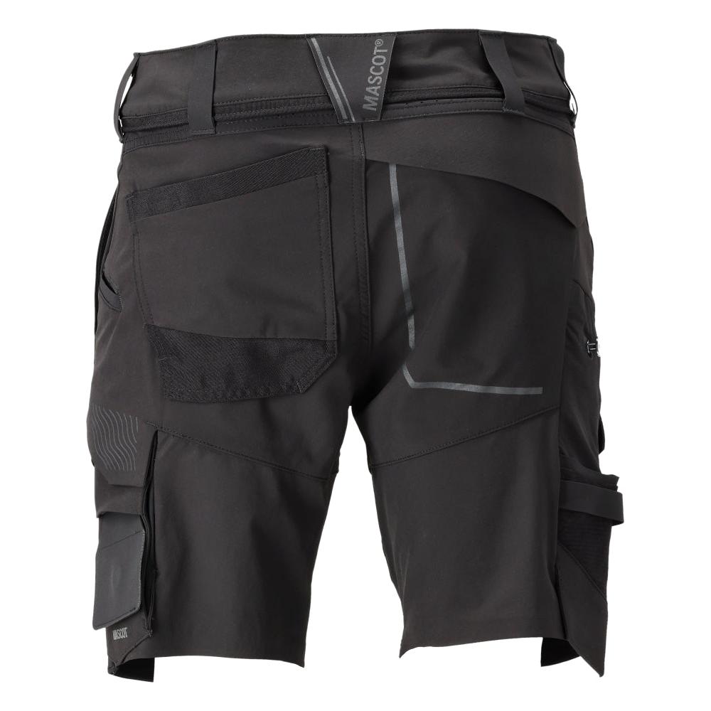 Shorts, stretch, lichtgewicht shorts, zwart