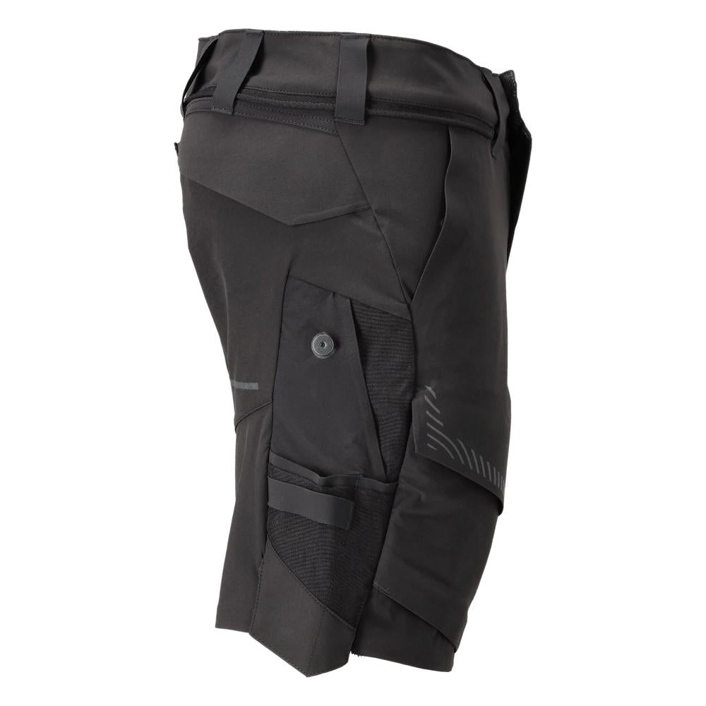 Shorts, stretch, lichtgewicht shorts, zwart
