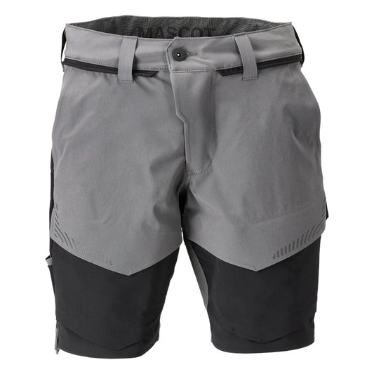 Shorts, stretch, lichtgewicht shorts, antracietgrijs/zwart