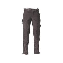 Broek, kniezakken, duurzame, stretchbroek, antracietgrijs