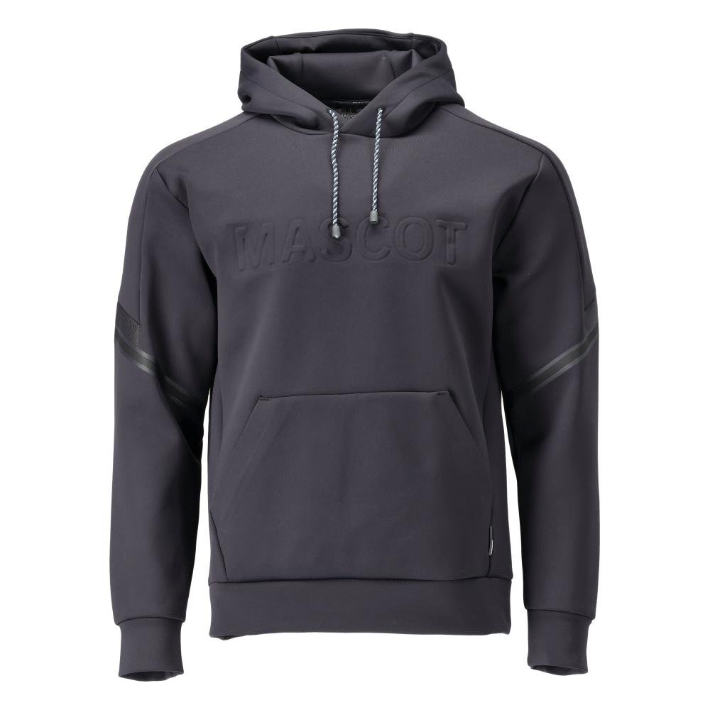 Sweatshirt met capuchon van fleece en sweatshirt met capuchon met MASCOT-logo