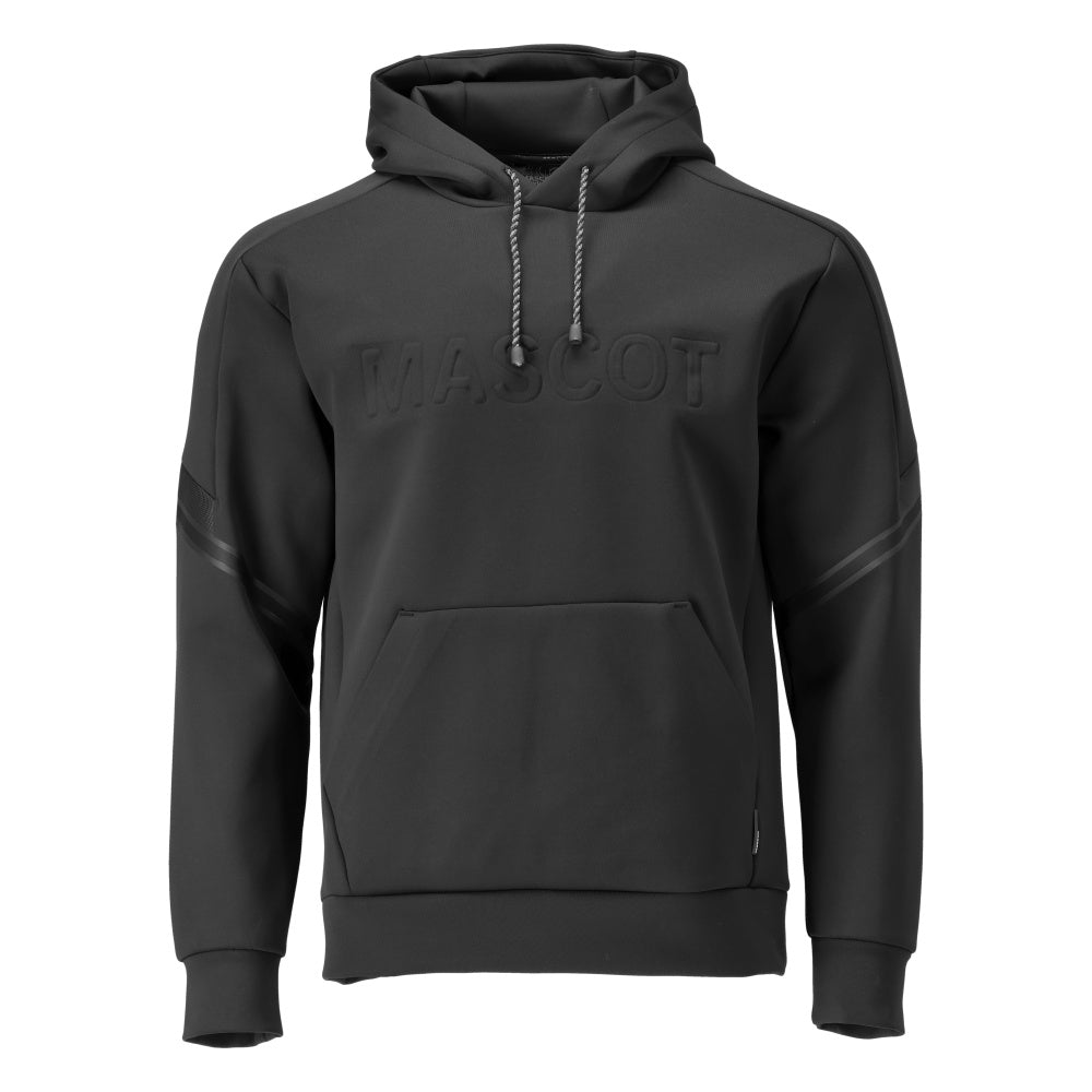 Sweatshirt met capuchon van fleece en sweatshirt met capuchon met MASCOT-logo