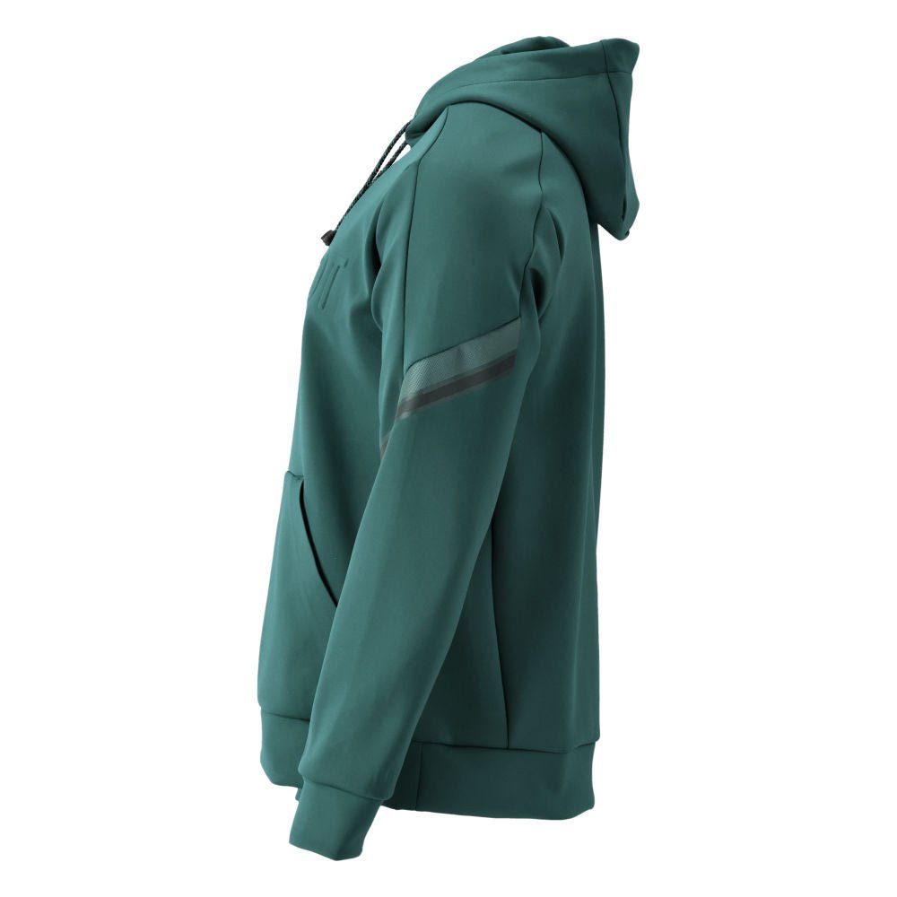 Sweatshirt met capuchon van fleece en sweatshirt met capuchon met MASCOT-logo