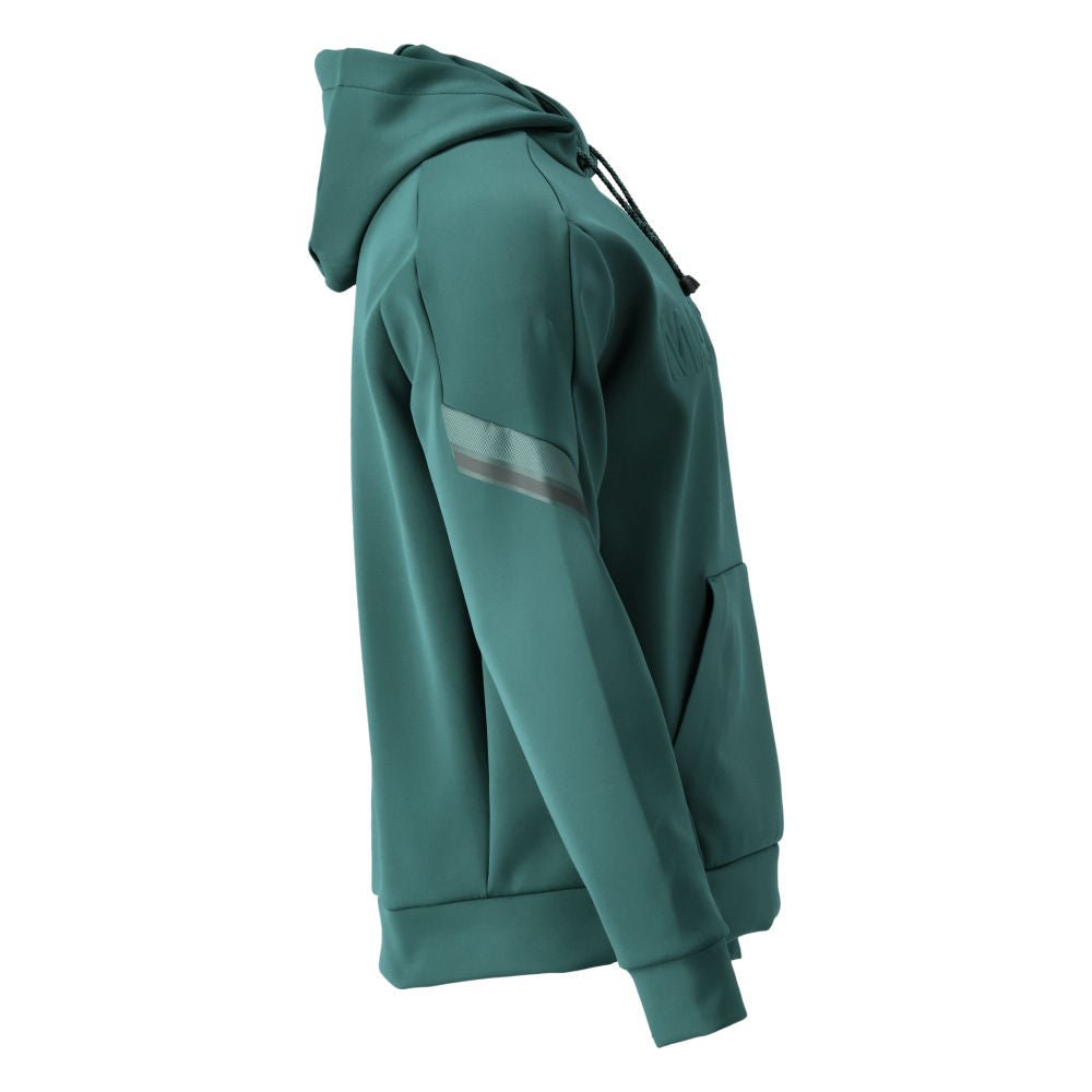 Sweatshirt met capuchon van fleece en sweatshirt met capuchon met MASCOT-logo