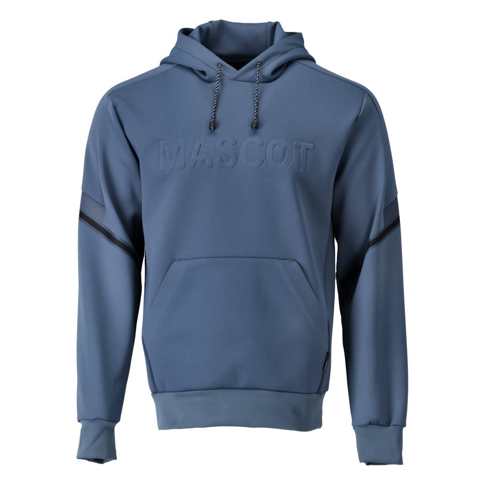Sweatshirt met capuchon van fleece en sweatshirt met capuchon met MASCOT-logo