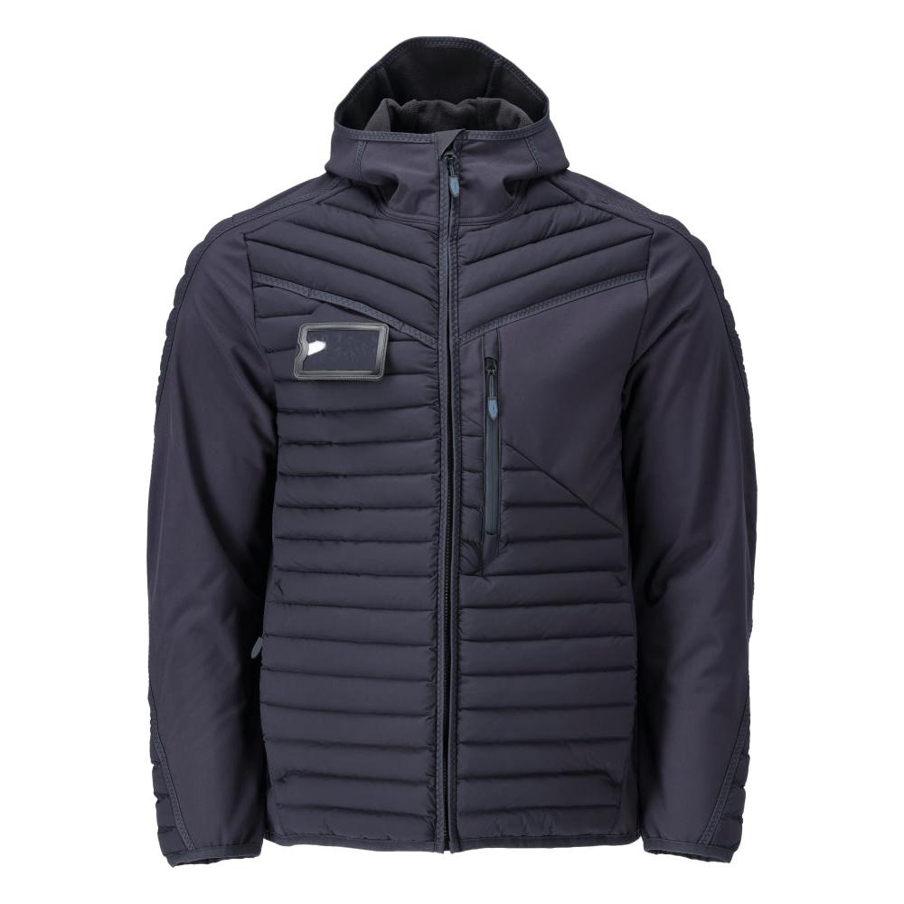 Jas met capuchon, lichte voering, thermische jas